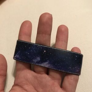 Galaxy Yin-Yang Rubber Bracelet